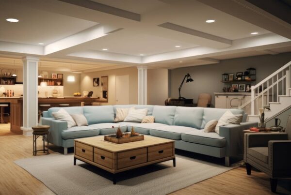 Unfinished basement ideas