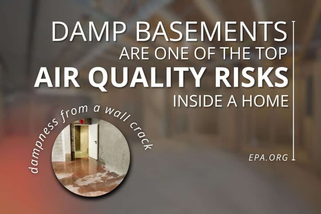 wall cracks and basement moisture