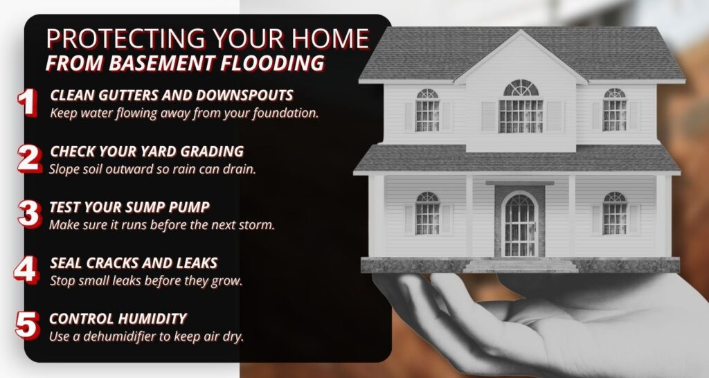 flooded basement prevention tips
