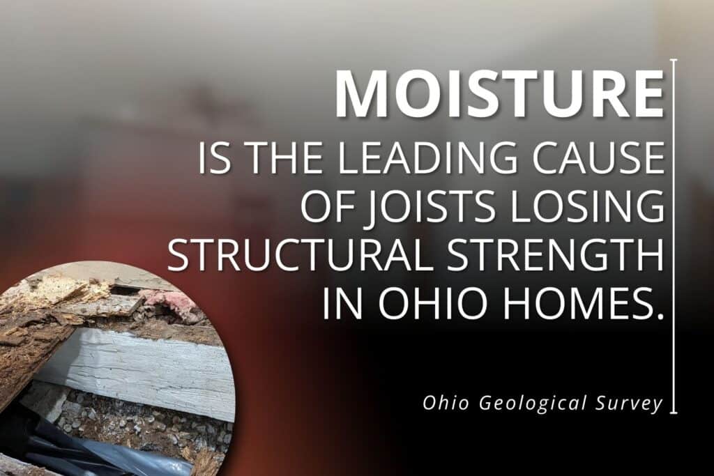 sagging joist cause stat